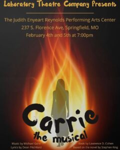 "Carrie the Musical" Flyer