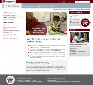 Forensic Child Psychology Certificate Program 