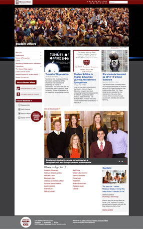Student Affairs website