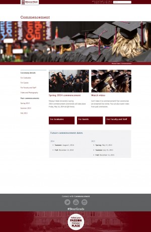 Link to commencement website