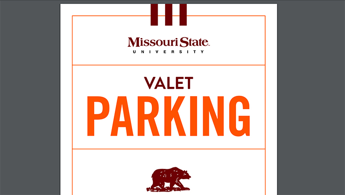 Valet parking pass