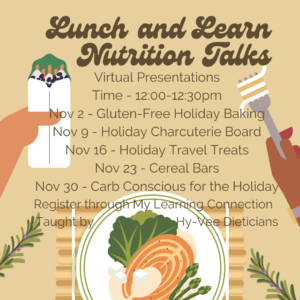 Lunch and Learn Hy-Vee November 2022