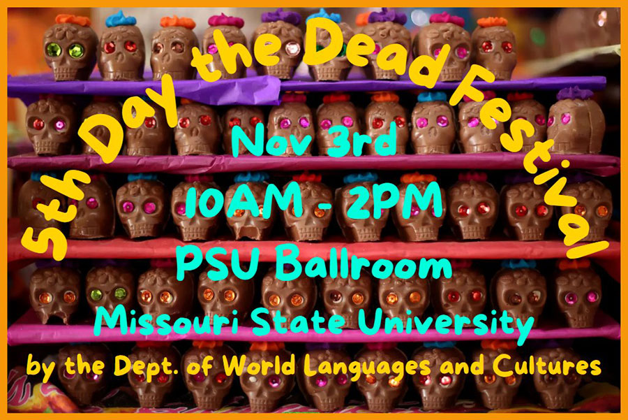 A poster for the 2022 Day of the Dead Festival
